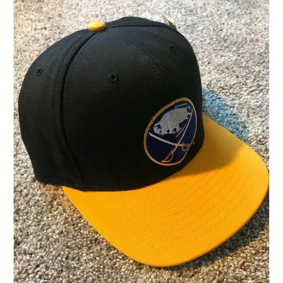 Vintage 90’s Men’s Size 7 1/4” American Needle Buffalo Sabres NHL Fitted Hat Cap - Picture 5 of 12